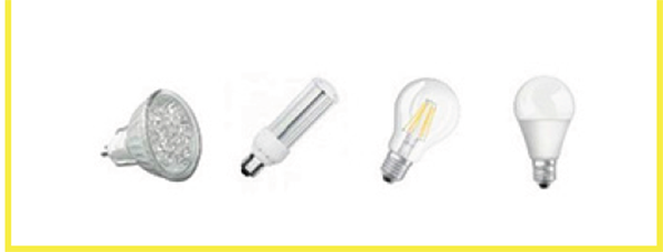 اختيار مصابيح من فئة LED